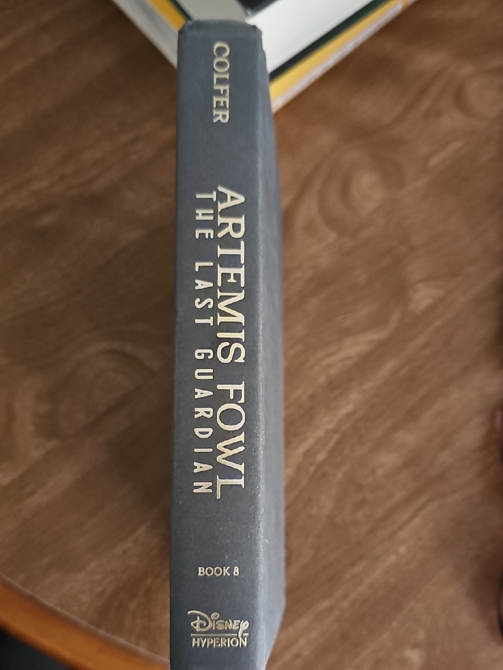 Artemis Fowl: The Last Guardian (Disney Hyperion) - Blue Spine